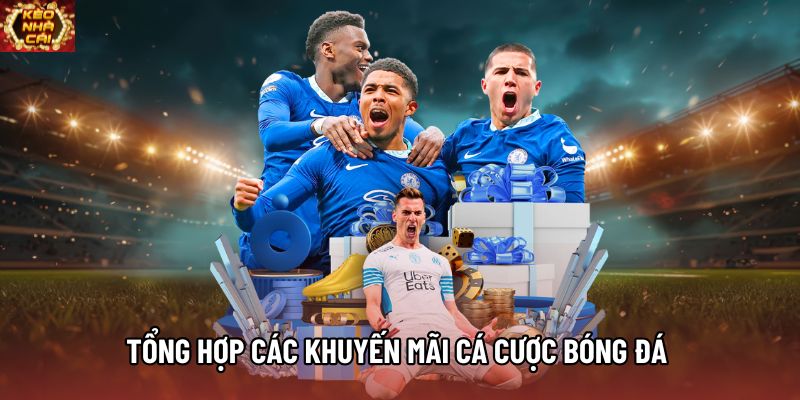Tổng hợp các hình thức khuyến mãi cá cược bóng đá Tổng hợp các hình thức khuyến mãi cá cược bóng đá