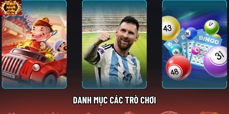 Danh mục các trò chơi Danh mục các trò chơi